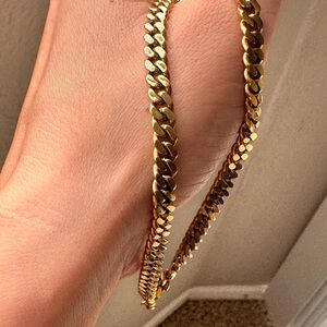 Elegant Gold plated Chain necklace